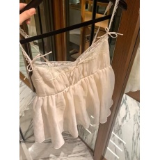 批发CallmeEar studio<b class='q'>巴洛克</b>之心蕾丝吊带背心女