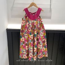 批发韩版童装女童<b class='q'>连衣裙</b>夏装新款2026儿童碎花裙子大童女孩无袖<b class='q'>背心裙</b>