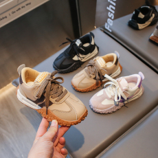 批发2024春款新品单鞋儿童运动鞋防滑阿甘鞋男女童百搭<b class='q'>韩版</b>透气跑步鞋