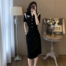 批发官图 时尚休闲<b class='q'>运动服</b>套装裙女2024夏季新款V领半身裙显瘦两件套