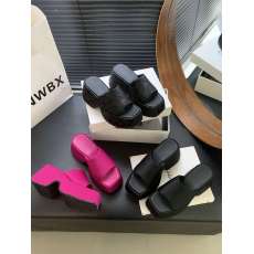 批发欧洲站女2025夏新品松糕厚底增高露趾一字拖女外穿露趾凉拖鞋潮