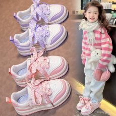 批发女童运动鞋2024<b class='q'>韩版</b>春秋新款儿童潮牌运动鞋中大童软底板鞋休闲鞋