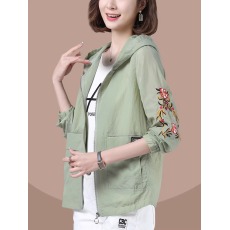 批发夏薄款外套2026新款透气<b class='q'>大码</b>宽松中年<b class='q'>妈妈装</b>上衣女士防晒