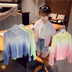 批发儿童防晒衣防紫外线<b class='q'>夏</b>季薄款皮肤衣UPF50+男童女童冰丝透气防晒服