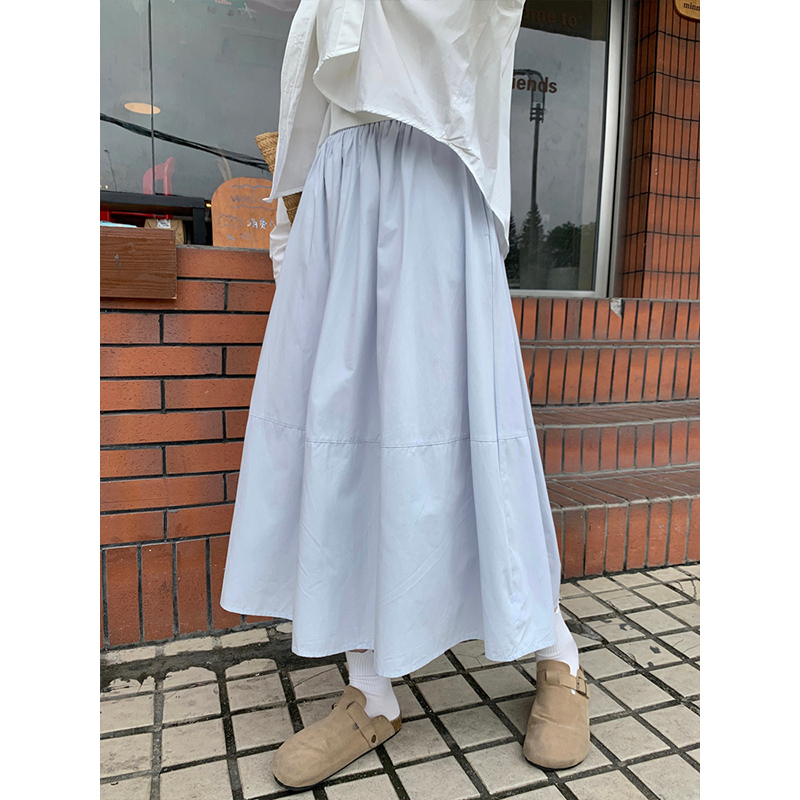 Tmall quality summer 2024 new high waist white skirt for women