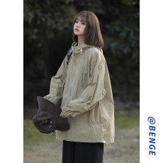 批发原版做法原料UPF50+轻薄防晒衣女款夏季潮牌防晒服外套宽松上衣