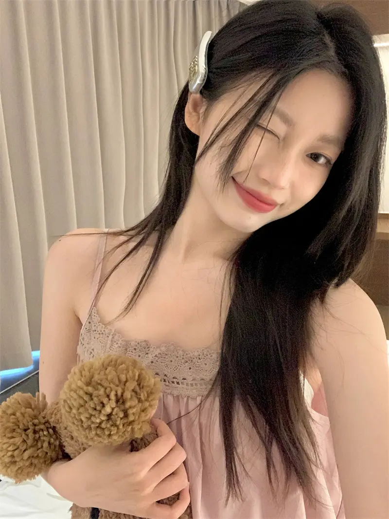 프렌치 스타일 레이스 홈웨어 드레스 상세 이미지 3