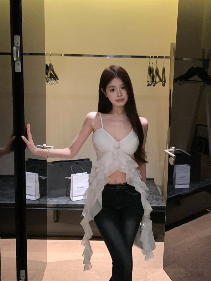 실사 정가 2026 새로운 핫걸 불규칙 허리 수축 몸매 가꾸기 슬림해 보이는 몸 전체 핫픽스 슬립 맨위 여성