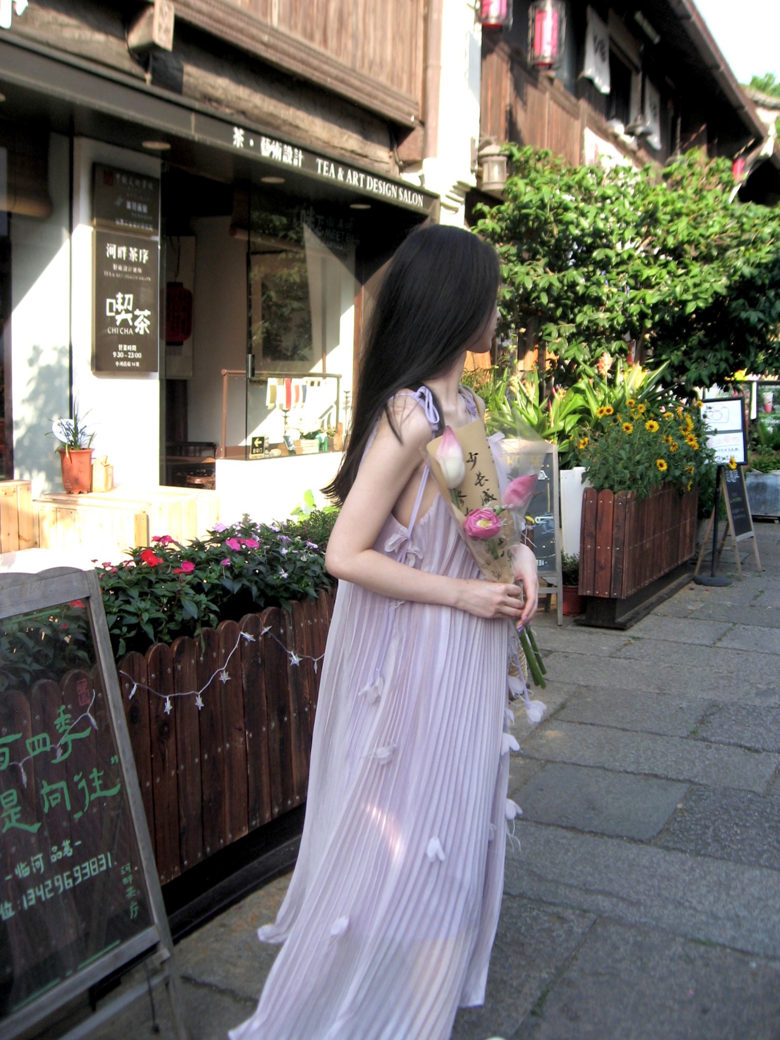實拍~夏季海邊度假紫色吊帶裙沙灘裙無袖連衣裙顯瘦仙女裙