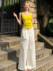 背心女夏季修身顯瘦高級感名媛氣質休閒百搭上衣潮