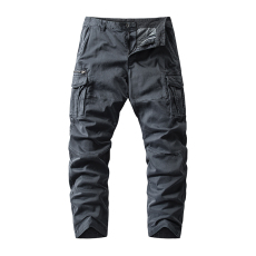 批发实拍男士新款中青年大码多口袋纯棉休闲春秋伸缩裤脚<b class='q'>工装</b><b class='q'>军旅</b>长裤