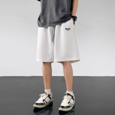 批发短裤男士夏季潮牌大码痞帅五分裤子男款潮流运动男生宽松休闲中裤