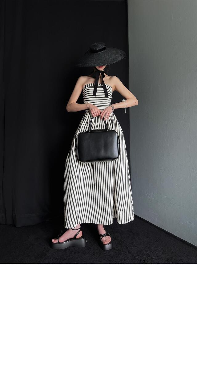 chic versatile striped dress