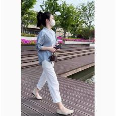 批发今年流行漂亮夏装搭配一整套时尚炸街减龄小个子衬衫两件<b class='q'>套装</b>裤女