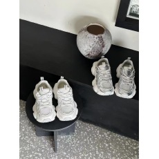 批发夏季单网老爹鞋女2024新款百搭真皮网面透气轻便慢跑做旧<b class='q'>运动鞋</b>潮