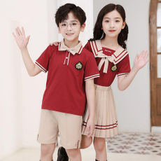 批发<b class='q'>幼儿园</b>园服夏款一年级班服大班毕业照六一表演服装小学生<b class='q'>校服</b>套装