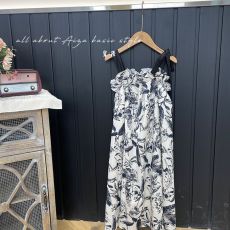 批发<b class='q'>女童</b>连<b class='q'>衣裙</b>度假裙夏季新款洋气儿童吊带公主裙宝宝国风水墨连衣裙