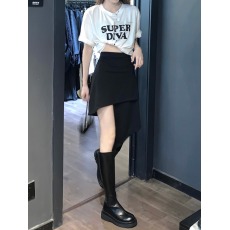 批发2024新款西装面料搭配<b class='q'>丝袜</b>短裙子女