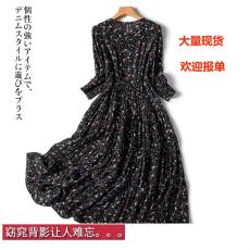 批发实物狠美上身便知~<b class='q'>高端</b>真丝<b class='q'>连衣裙</b>女2023新款气质