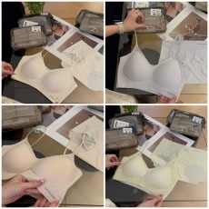 批发女果冻文胸内裤组合出游计划3832#液态提拉超薄补水冰凉内衣套装