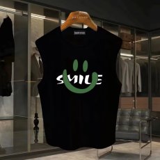 批发220克夏季背心无袖男纯色T恤宽松运动坎肩外穿跑步透气训练服