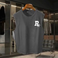 批发220克夏季背心无袖男纯色T恤宽松运动坎肩外穿跑步透气训练服