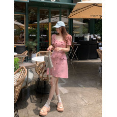 批发实拍<b class='q'>大码</b>女装全棉气质翻领口袋牛仔时尚<b class='q'>连衣裙</b>胖MM藏肉牛仔裙