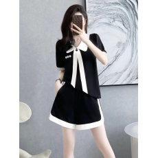 批发短袖休闲时尚套装女夏装<b class='q'>气质</b>女神范高端小个子减龄<b class='q'>运动</b>短裤两件套