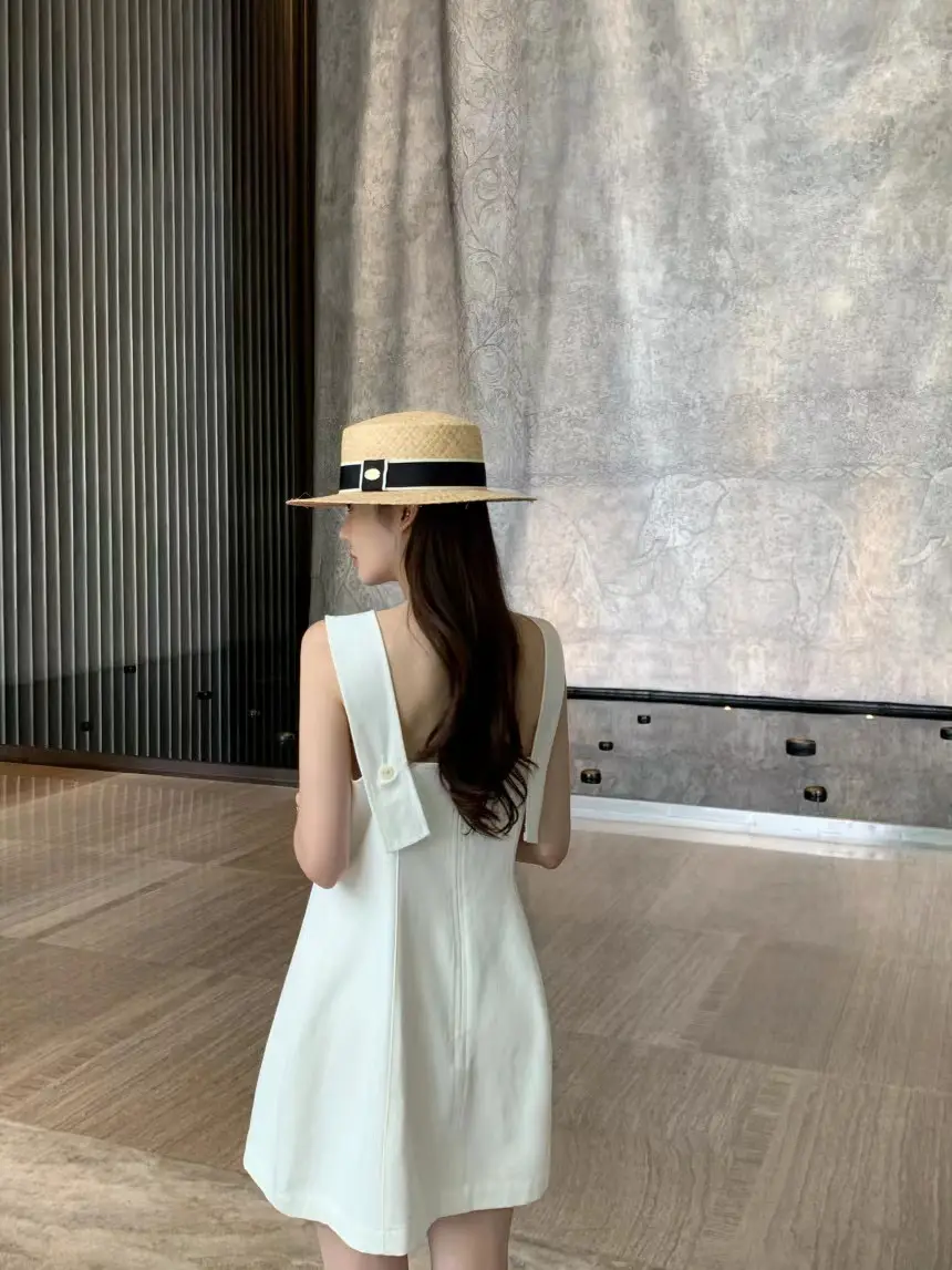 프리미엄 블랙 화이트 파티원피스 상세 이미지 19