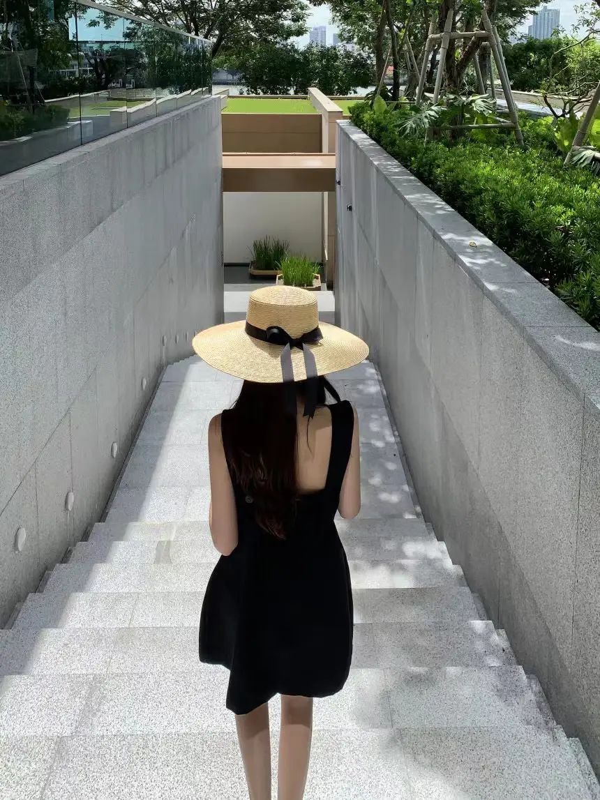 프리미엄 블랙 화이트 파티원피스 상세 이미지 28