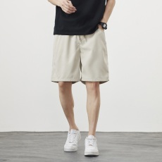 批发实拍2025夏季新款冰丝短裤超薄面料休闲短裤百搭宽松韩版潮流裤子