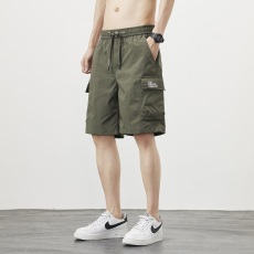 批发实拍2025夏新款冰丝短裤超薄休闲五分短裤百搭宽松韩版潮流裤子