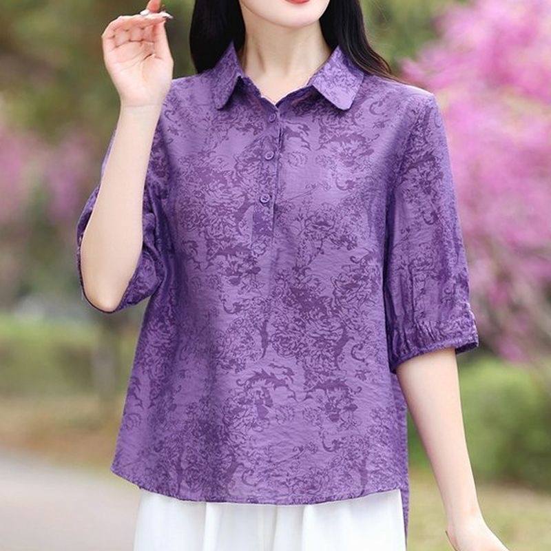 PF16550# 新款印花T恤夏季大码四面弹女裝貨源服裝批發