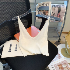 批发<b class='q'>实拍</b>法式v领小吊带背心女内搭性感露背辣妹风外穿打底欧美ins上衣