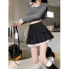 批发TR质量+<b class='q'>安全</b><b class='q'>裤</b>+<b class='q'>蕾丝</b>小众百褶裙JK制服裙子半身裙春夏季短裙秋冬季