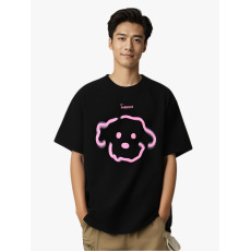 批发高品质男士纯棉短袖T恤重磅精梳棉240G百搭圆领夏季男女休闲男装