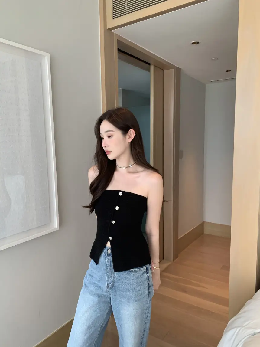 프리사이즈 편안한 루즈핏 니트 원피스 상세 이미지 10