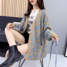 批发毛衣<b class='q'>外套</b><b class='q'>大码</b>女装胖mm宽松慵懒休闲减龄遮肚网红学生上衣开衫