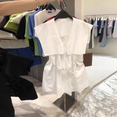 批发韩国<b class='q'>东大门</b>春夏新款2026海军领法式复古收腰无袖A字短裙<b class='q'>连衣裙</b>女