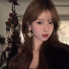 批发S925银针欧美金属感镂空花朵耳环女ins潮百搭气质冷淡风耳钉耳饰