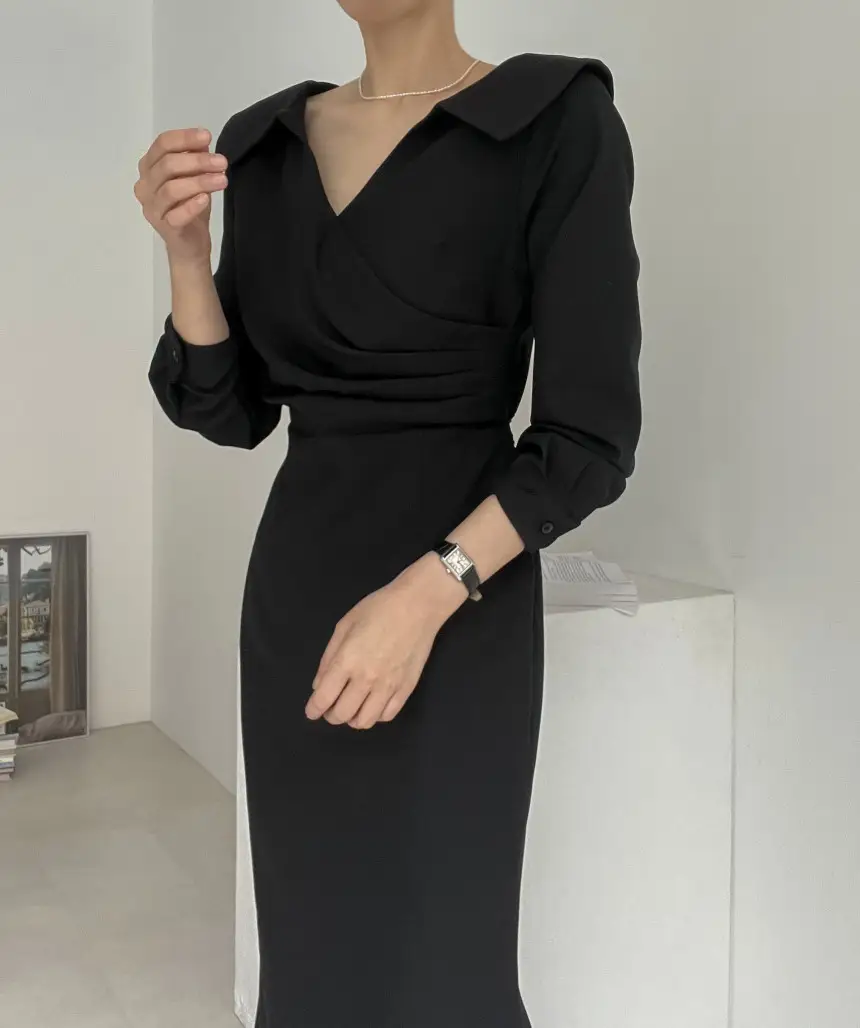 프리미엄 블라우스 원피스 상세 이미지 19