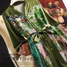 批发<b class='q'>清仓</b>捡漏~专柜撤回尾单外贸出口女装邂逅这份华丽高端真丝<b class='q'>连衣裙</b>