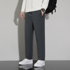 批发实拍男女同款秋冬季雪地羊羔绒平脚棉裤加绒加厚户外防风保暖外穿