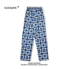 批发欧文脏脏裤美式涂鸦印花运动卫裤男生宽松直筒男健身锻炼篮球长裤