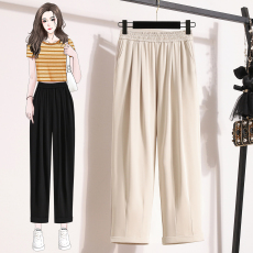 批发~大码哈伦运动裤女西装百搭九分显瘦休闲<b class='q'>哈伦裤</b>裤