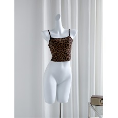 批发<b class='q'>实拍</b>性感豹纹吊带背心修身内搭打底外穿修身辣妹上衣春夏