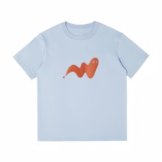 批发男士纯棉短袖T恤高版重磅240G精梳棉网红潮流情侣宽松上衣打底衫