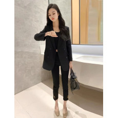 批发咖色西装外套女小个子2026春秋季新款韩版休闲气质短款小西服上衣