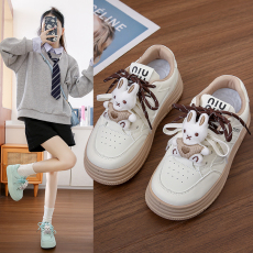 批发2024小白鞋子女秋新款<b class='q'>韩版</b>ins女学生休闲运动百搭板鞋街拍老爹鞋