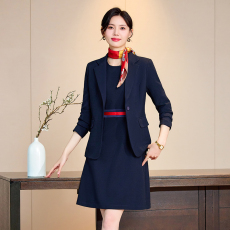 批发美容院工作服女高端养生馆秋装美容师职业西装<b class='q'>珠宝</b>店前台接待工装